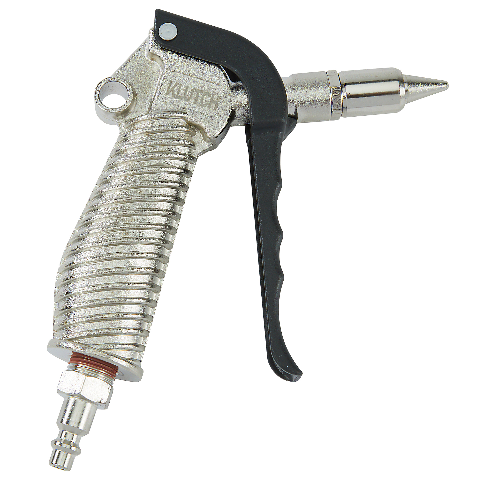Klutch High-Flow Air Blow Gun, 230 Max. PSI, 3/8in. NPT Air Inlet